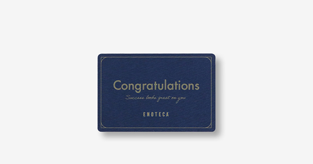 定型式カード「Congratulations」